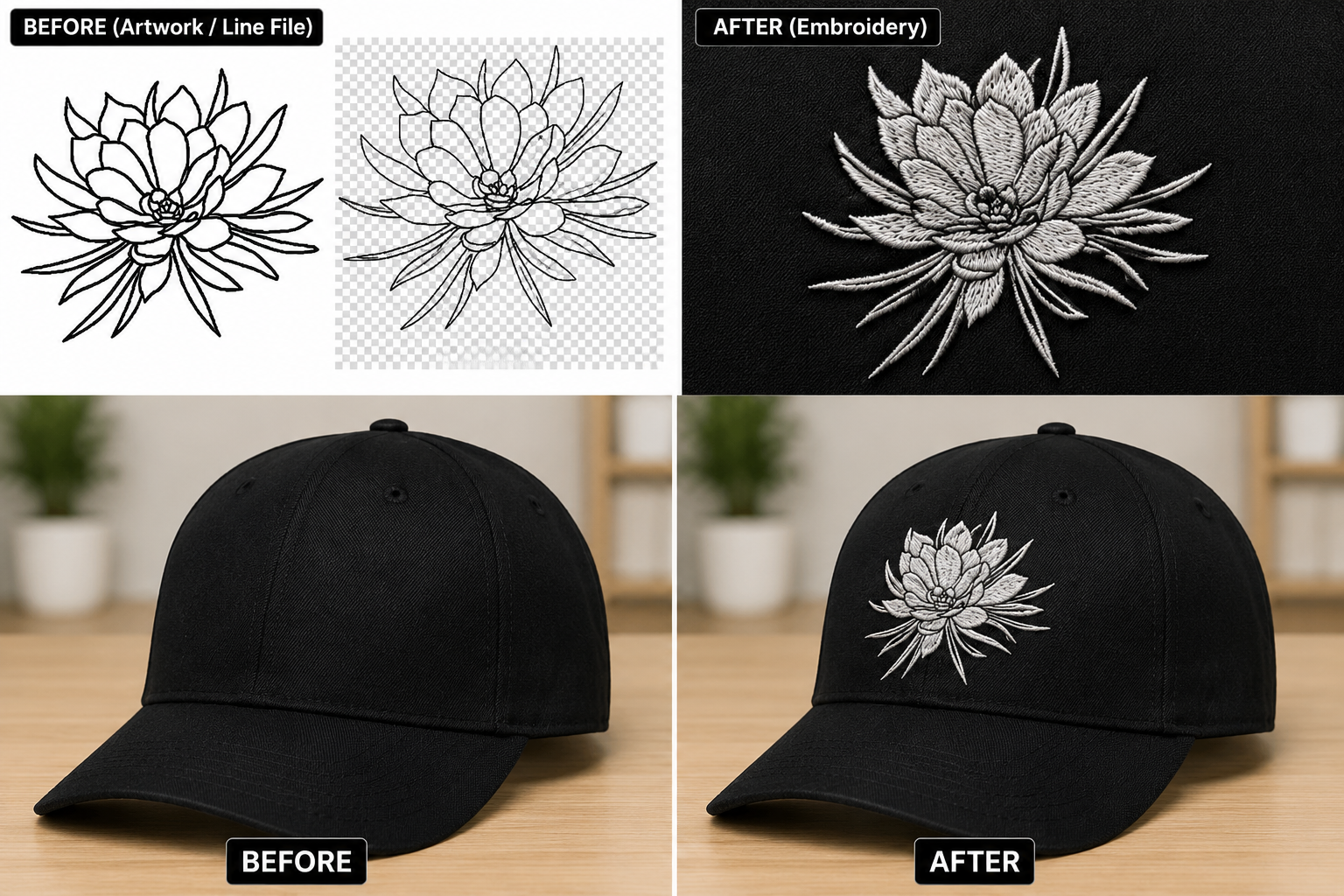 Cap Embroidery 11